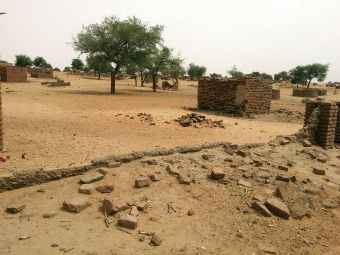 vernietiging in Darfur