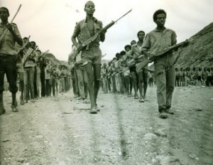 Eritrese bevrijdingsstrijders in 1986