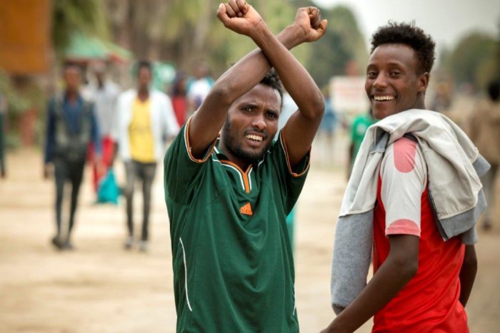 Jongeren in Oromia veroorzaakten een omwenteling in Ethiopië opstand(Foto Petterik Wiggers)